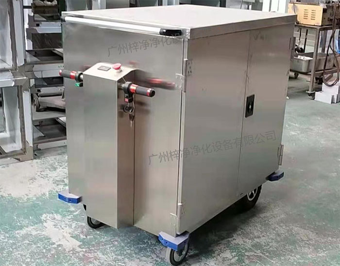無菌物品電動運送車又稱為無菌物品運送車、無菌密封下送車、無菌物品回收車。